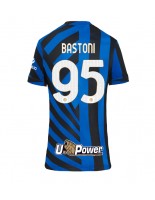 Inter Milan Alessandro Bastoni #95 Hjemmedrakt Dame 2024-25 Korte ermer